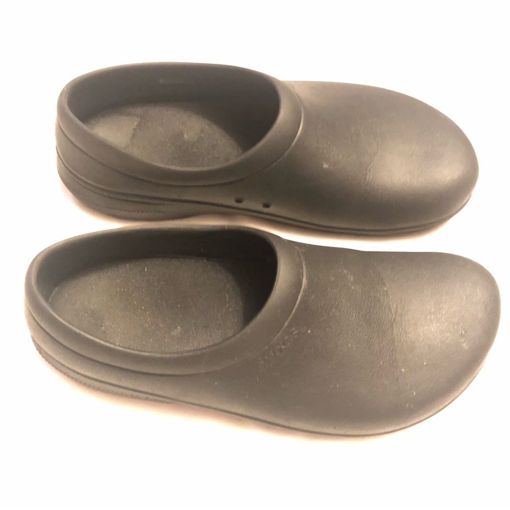 Crocs On The Clog Slip Resistant Work Clog Black … - image 3